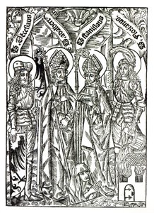 St. Wenceslaus, St. Adalbert, St. Stanislaus en St. Florian door German School
